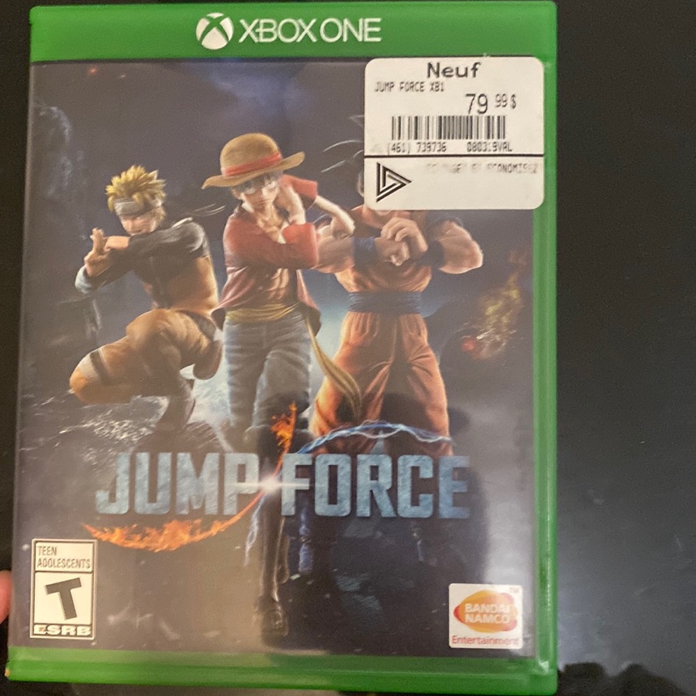 jump force game for xbox one